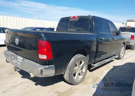2012 Ram 1500 Slt from USA, damaged, VIN 1C6RD6LT5CS318037
